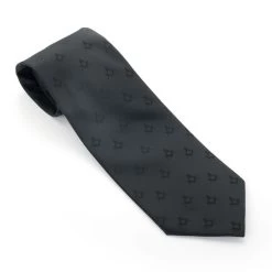 Freemasons Black 100% Silk Masonic Tie