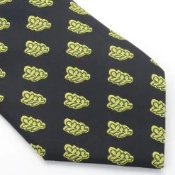Acacia Leaf Tie & Matching Cufflinks 12 Acacia Leaf Tie & Matching Cufflinks -Masonic Collection z 5154 2