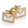 Mark Degree - Worshipful Master Apron Cufflinks 2 Mark Degree - Worshipful Master Apron Cufflinks -Masonic Collection z 5225
