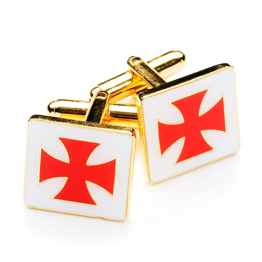 Knights Templar Cufflinks: Masonic Cufflinks For Men 3 Knights Templar Cufflinks: Masonic Cufflinks For Men