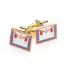 Royal Arch Principal Apron Cufflinks 1 Royal Arch Principal Apron Cufflinks -Masonic Collection z 5334