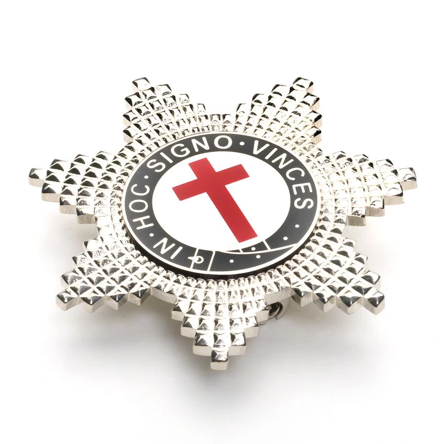 Knights Templar Breast Star: Symbolic Masonic Significance 3 Knights Templar Breast Star: Symbolic Masonic Significance