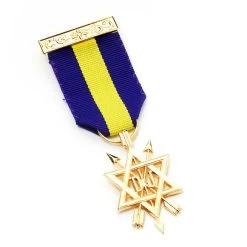 Masonic OSM 1st Degree Breast Jewel - Order Of Secret Monitor